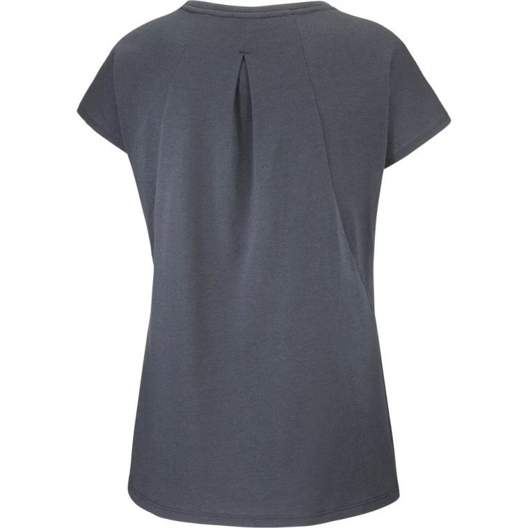 Black Salomon Essential Shaped Short Sleeve Women's T-Shirts | IE BE6304